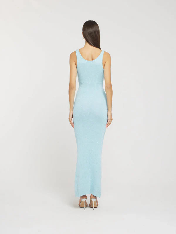 Baia blue sequins