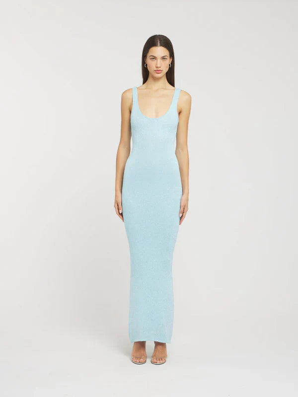 Baia blue sequins