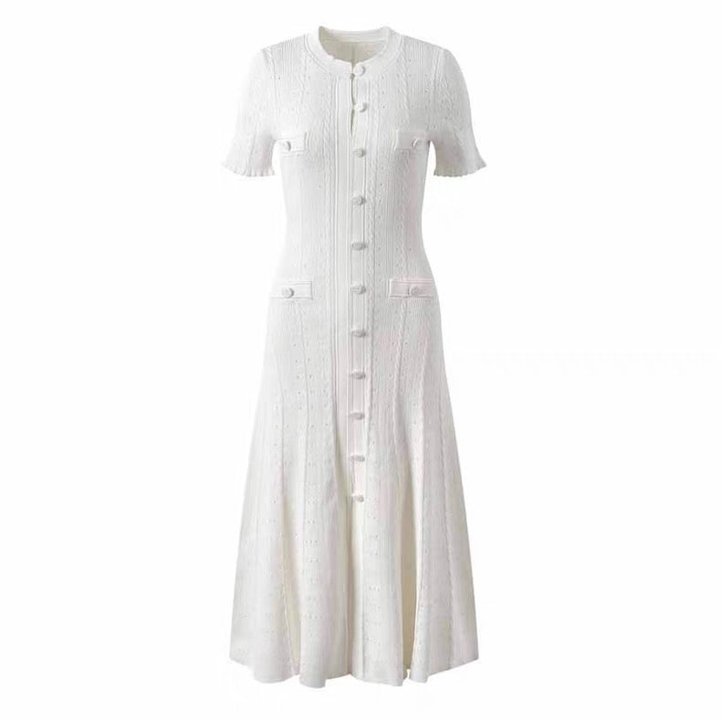 Elegantes Maxikleid für Damen – Hochwertiges Sommerkleid mit Langen Ärmeln, Atmungsaktiv und Vielseitig in Verschiedenen Größen 2