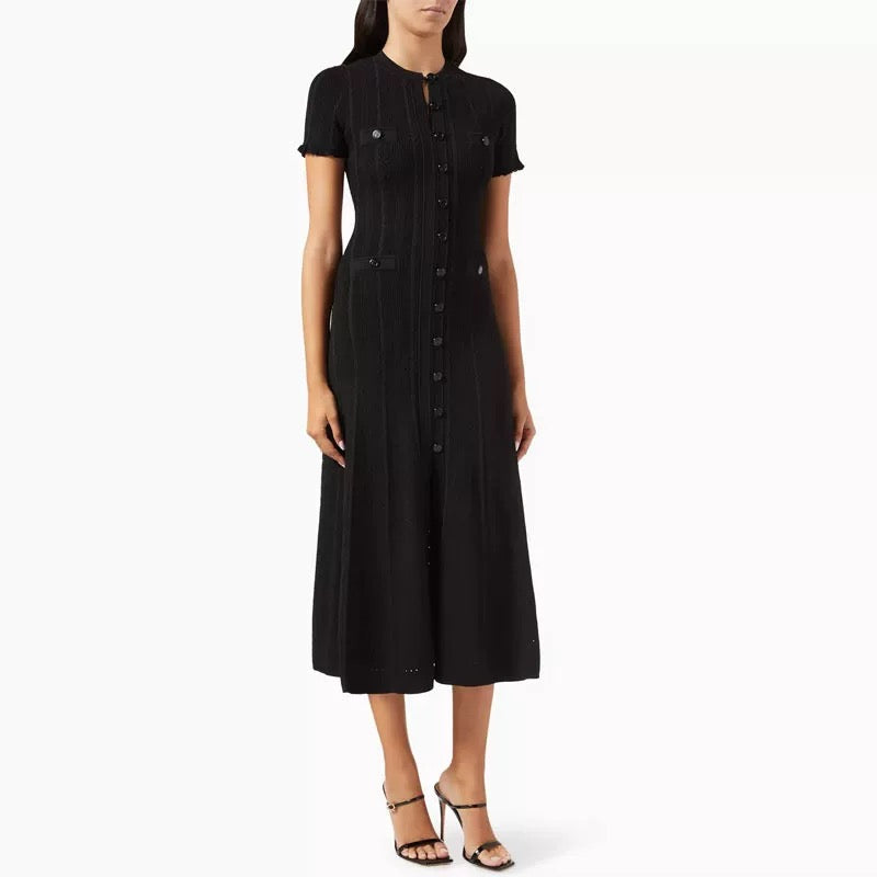 Elegantes Maxikleid für Damen – Hochwertiges Sommerkleid mit Langen Ärmeln, Atmungsaktiv und Vielseitig in Verschiedenen Größen 4